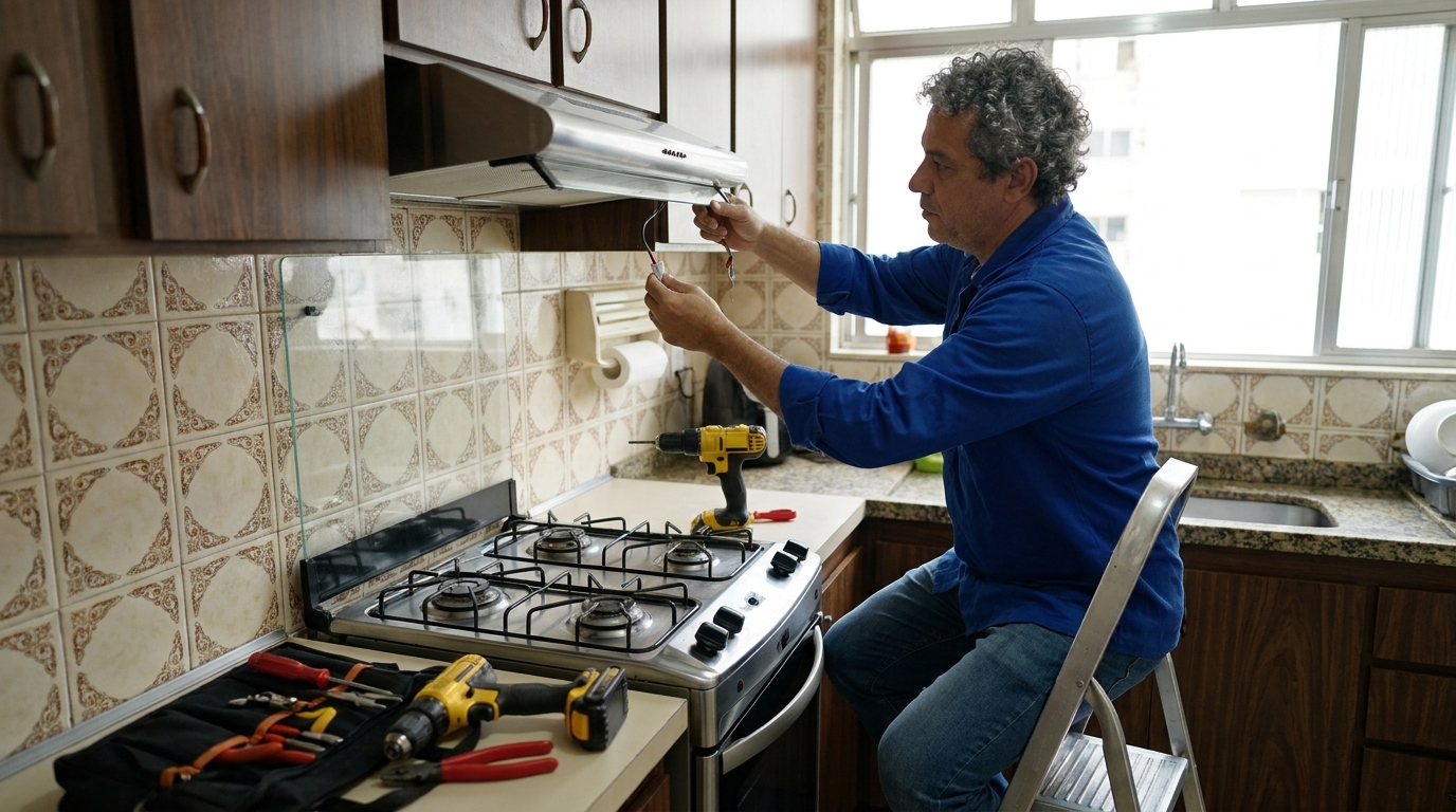 Instalação de Coifa em Porto Alegre‑RS