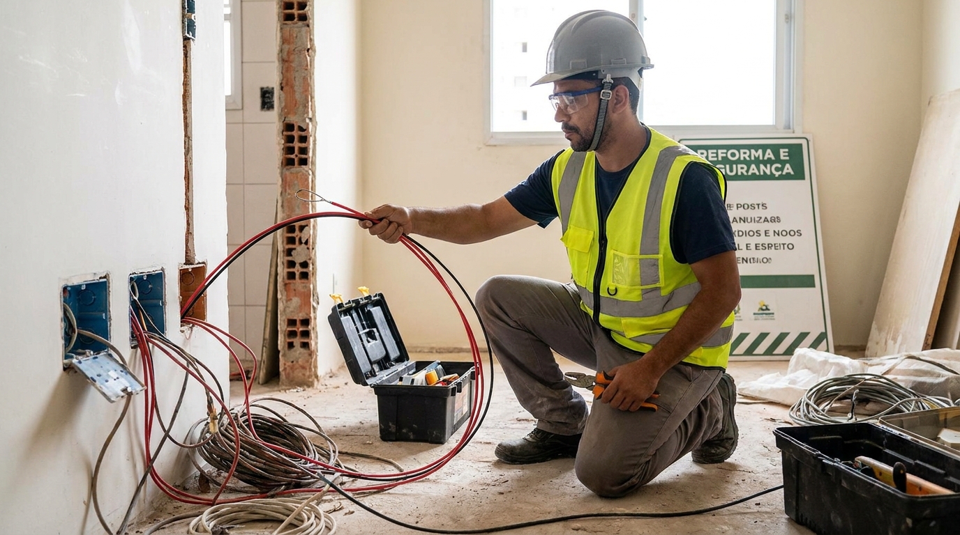Substituição de Fios Antigos em Porto Alegre‑RS