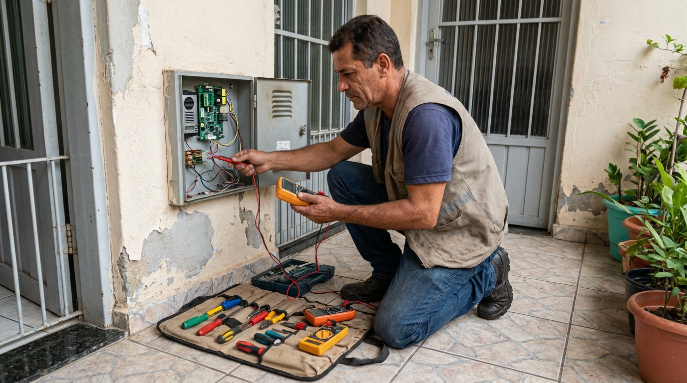 Troca de Fiação de Interfone em Porto Alegre‑RS